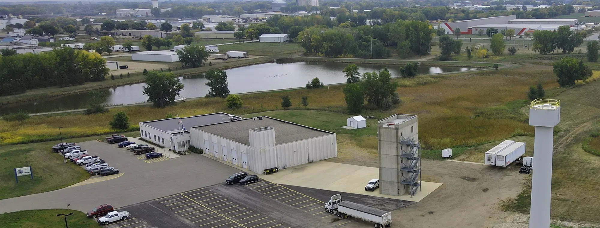 Marshall Merit Center Aerial Image