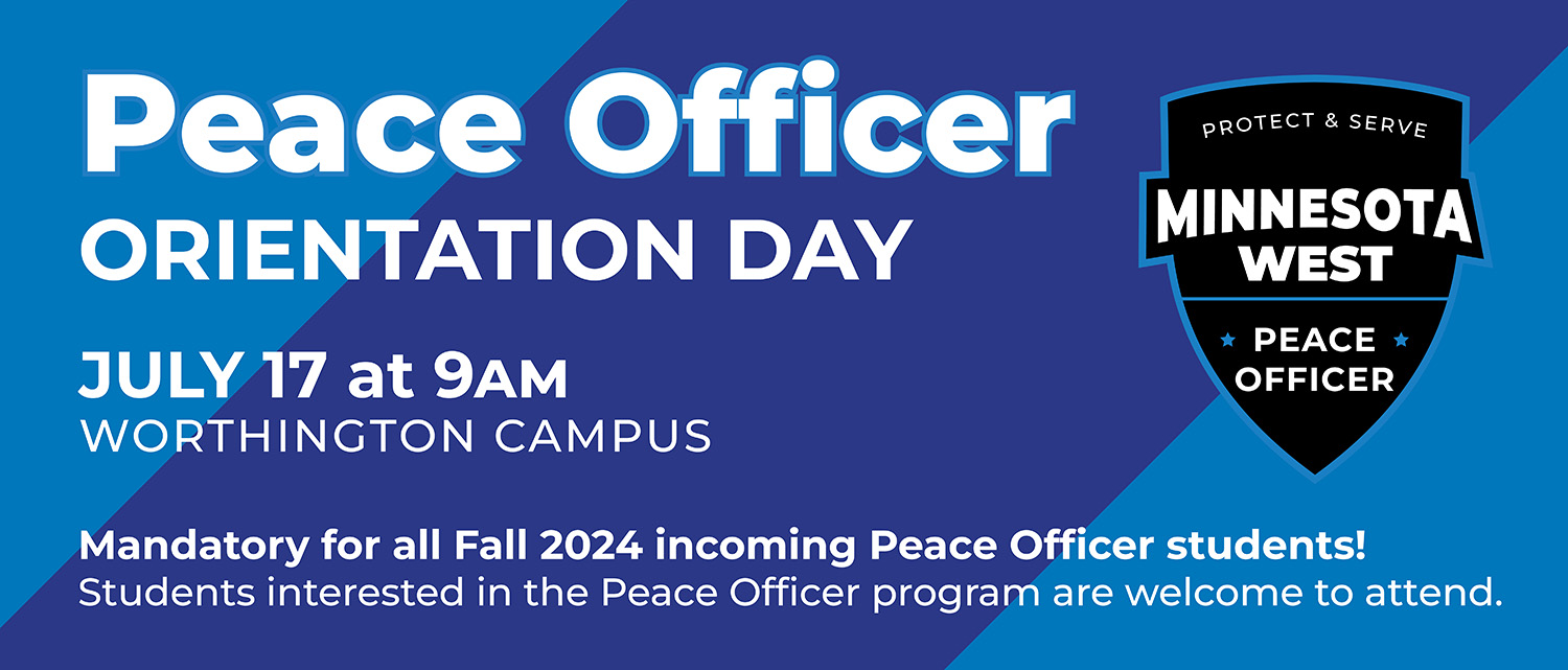 Peace Officer Orientation Day Header